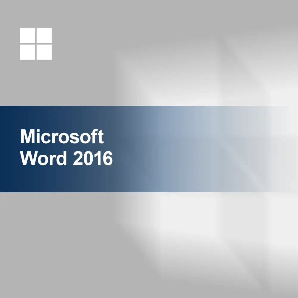 Microsoft Word 2016